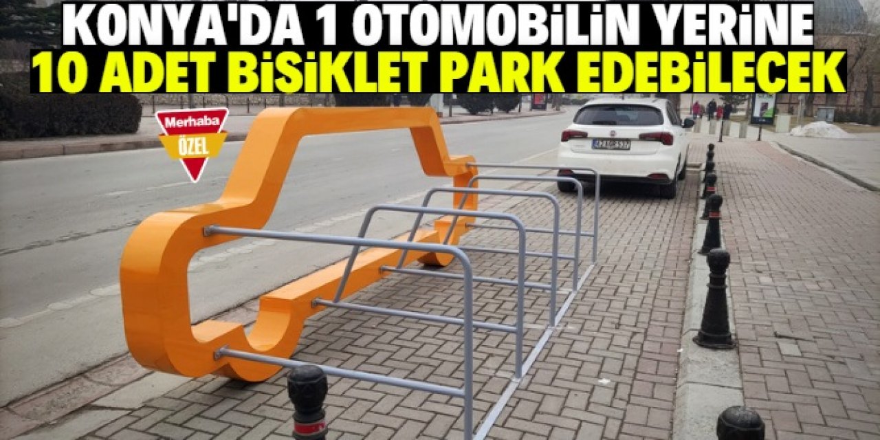 Konya Büyükşehir farklı noktalara yeni bisiklet parkları yapıyor 