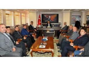 Emniyet Heyeti, Vali Güner’i Ziyaret Etti