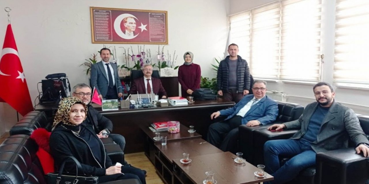 Konya Eczacı Odası'ndan Eczacılık Fakültesi'ne ziyaret 