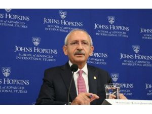 Kılıçdaroğlu, Johns Hopkins Üniversitesi’nde Konuştu