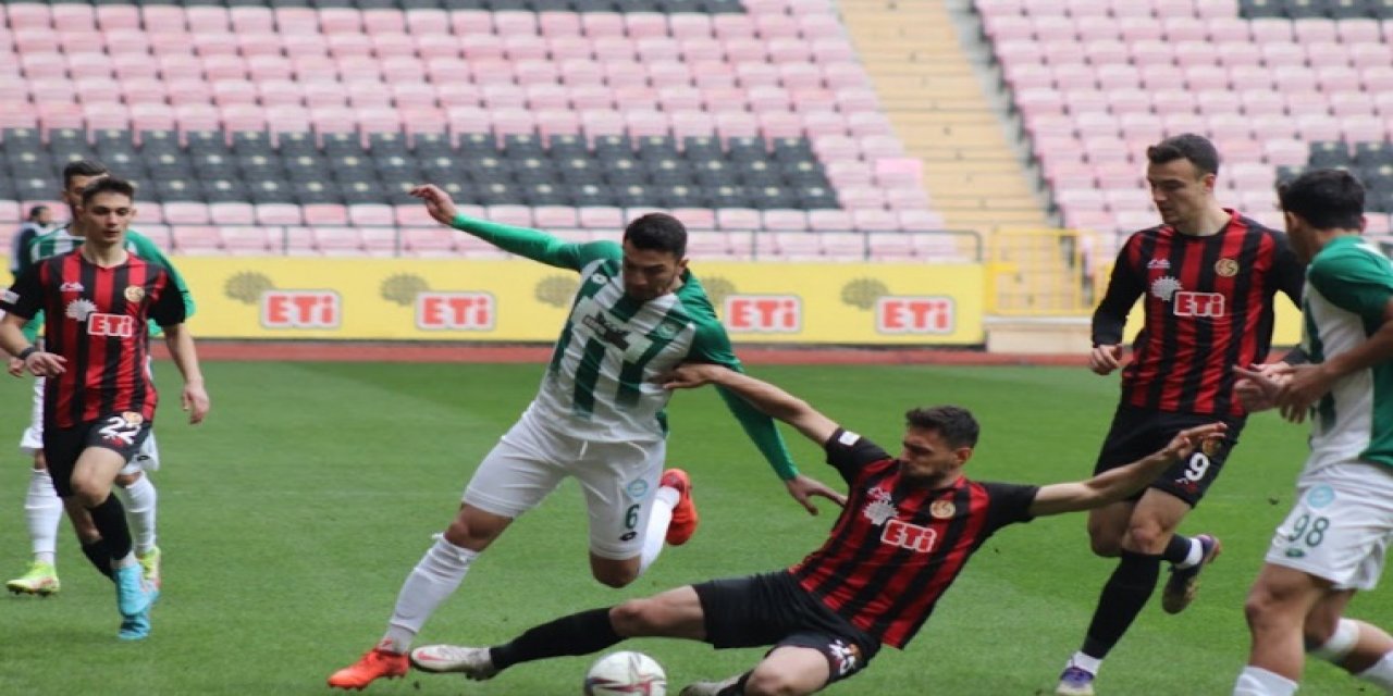 11 maçlık galibiyet hasreti Eskişehir’de son buldu