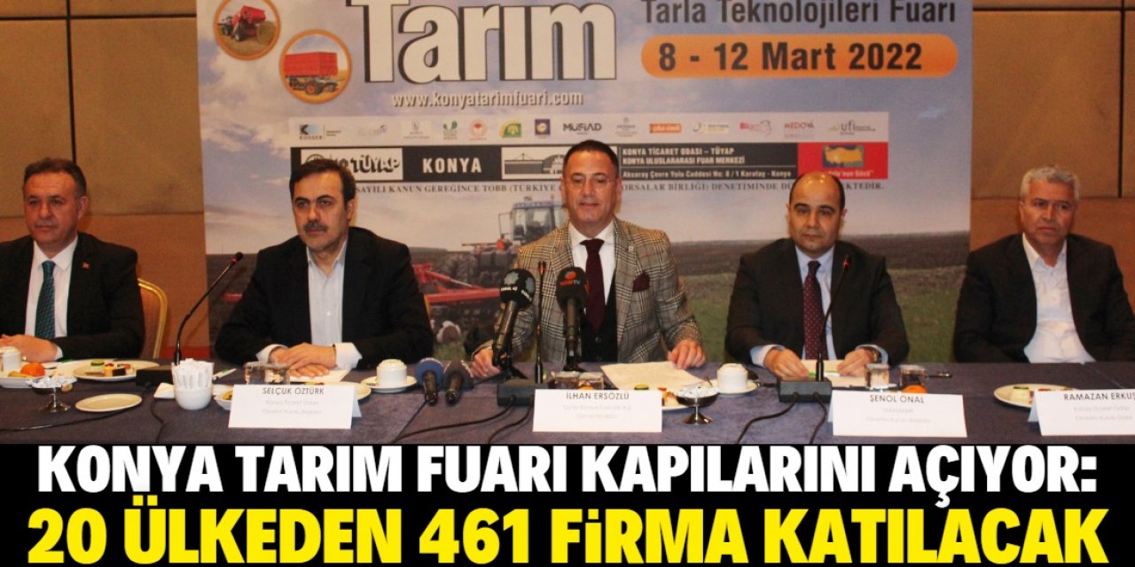 Konya Tarım Fuarı 3 yıl aradan sonra açılıyor