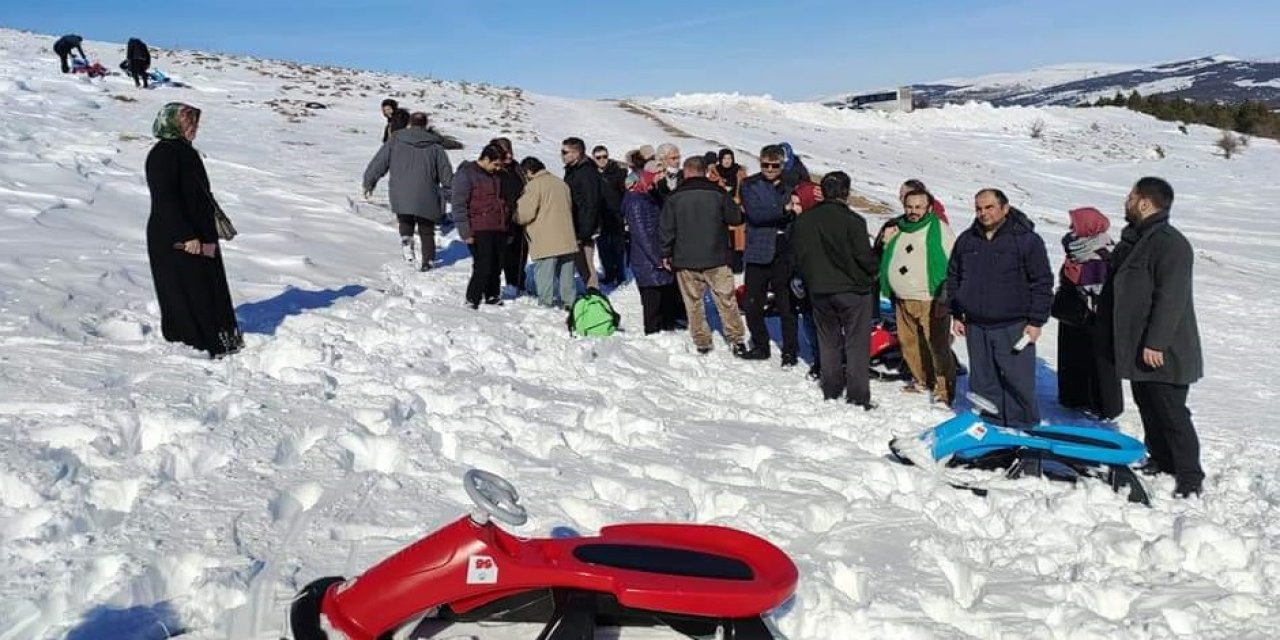 Görme engellilerden Derbent'e ziyaret