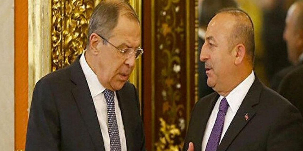 Çavuşoğlu, Lavrov ile görüştü