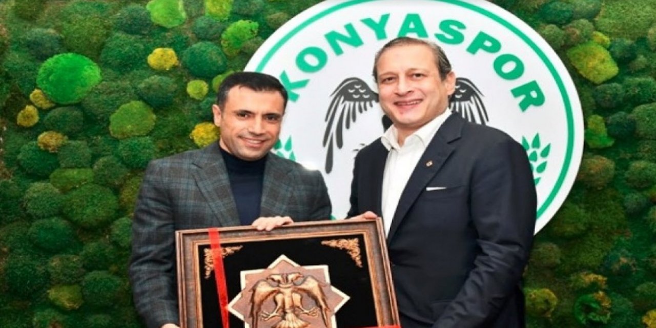 Konyaspor yönetimi GS yönetimini misafir etti 