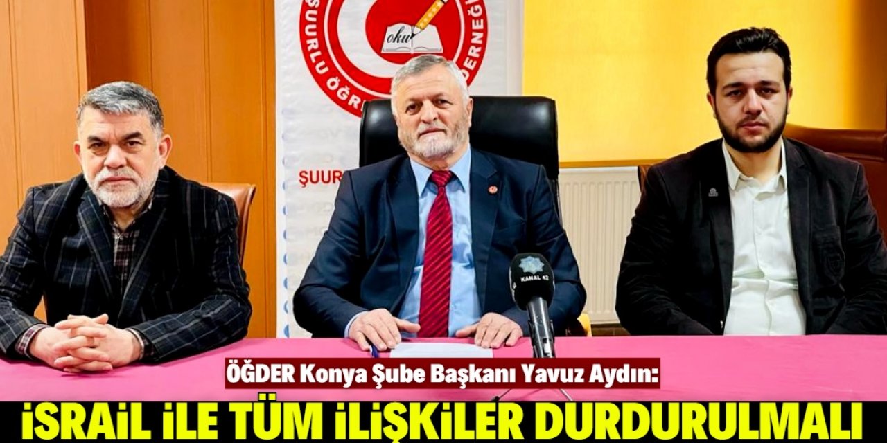 "Bütün anlaşmalar askıya alınmalı"