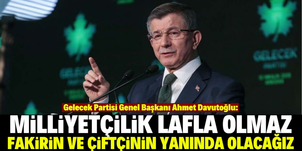 Davutoğlu: Konya tek başına Türkiye'ye yeter