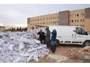 Halfeti’de Bin 500 Aileye Kömür Yardımı Yapıldı