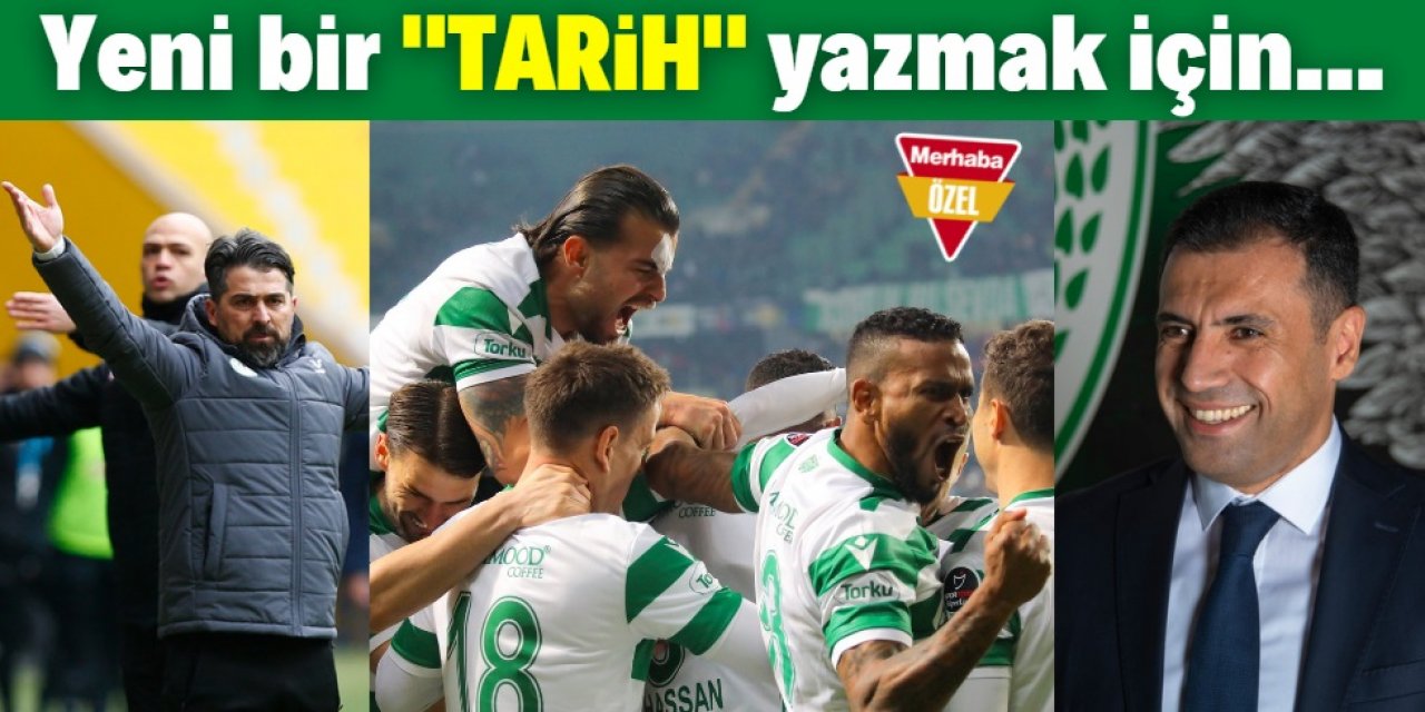 Konyaspor kulüp tarihine Şampiyonlar Ligi apoletini eklemek istiyor