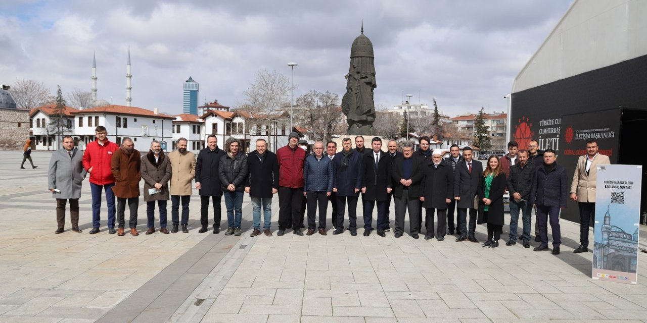 Konya Büyükşehir turizm hareketlilik programını başlattı