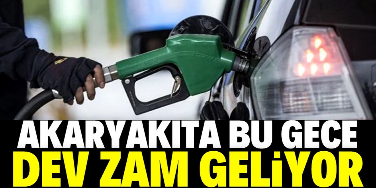 Akaryakıta dev zam: Pompaya yansıyacak