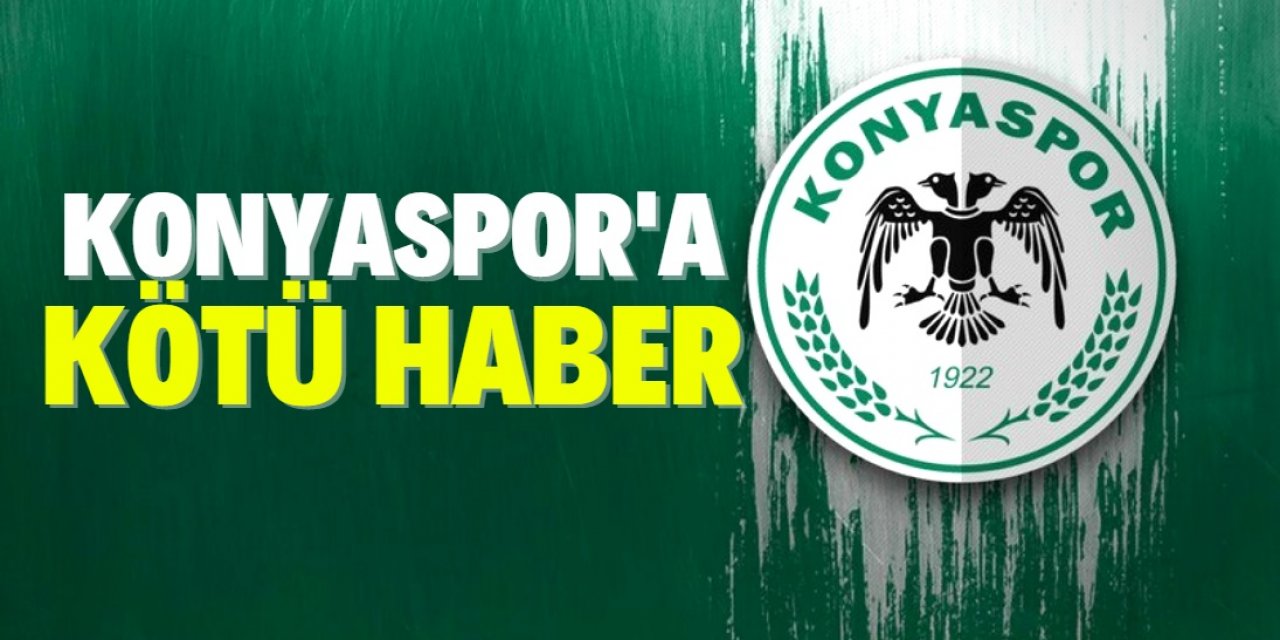 Konyaspor'un en önemli oyuncusu sakatlandı