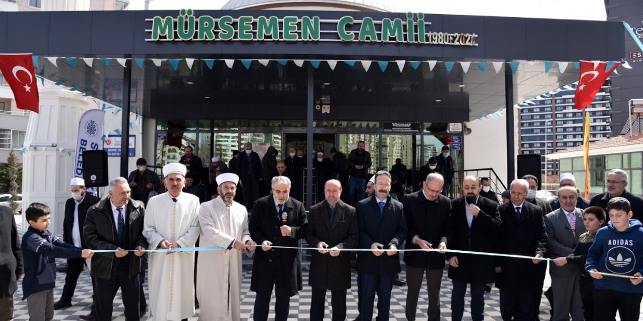 Mürsemen Camii ibadete açıldı