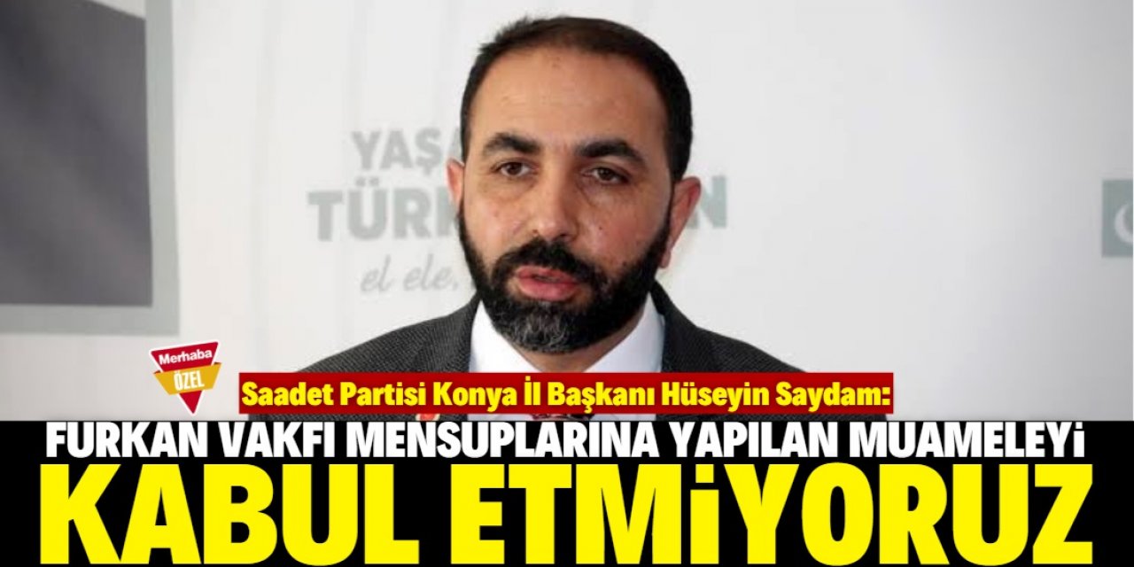 Hüseyin Saydam: Şiddetin her türlüsü yanlış!