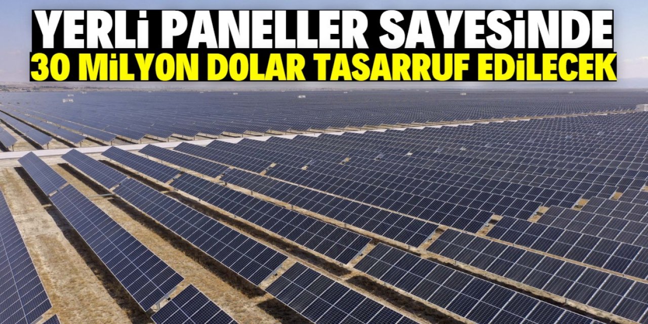 Konya Karapınar'ın güneşiyle 30 milyon dolarlık tasarruf