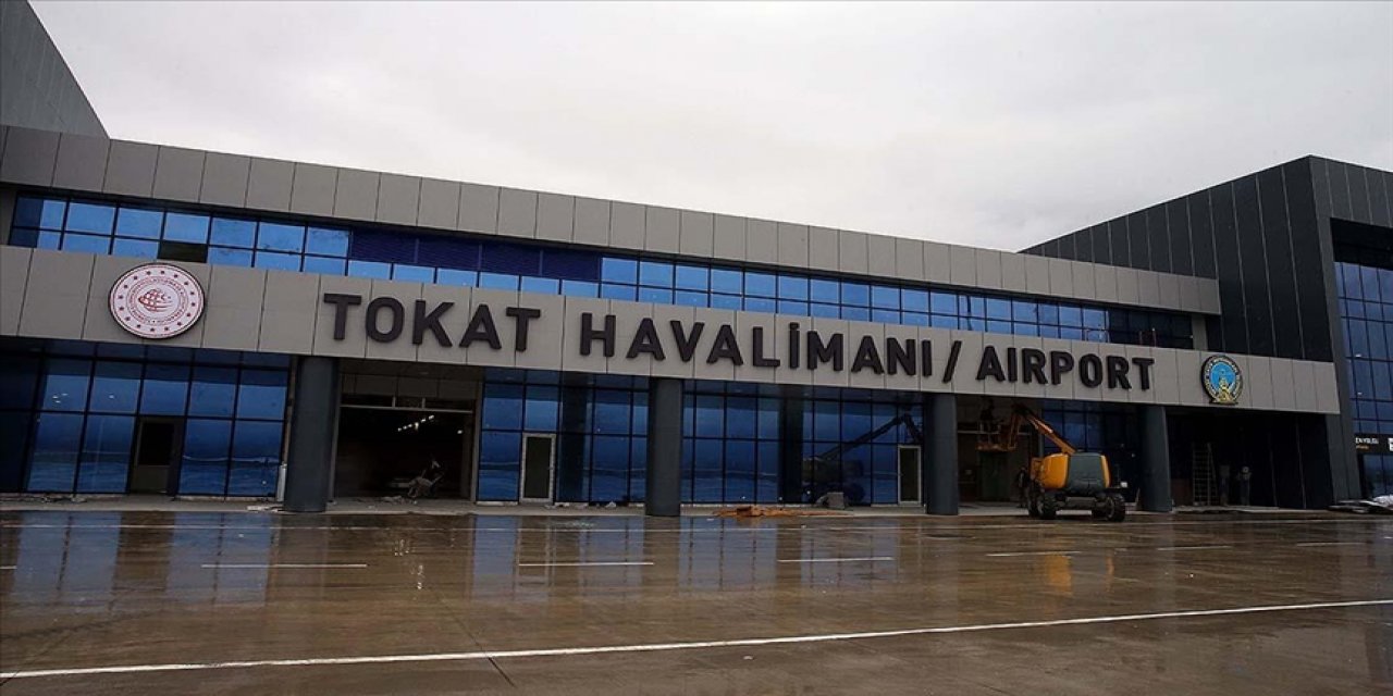 Yıllık 2 milyon yolcu kapasitesine sahip Tokat Yeni Havalimanı bugün açılıyor