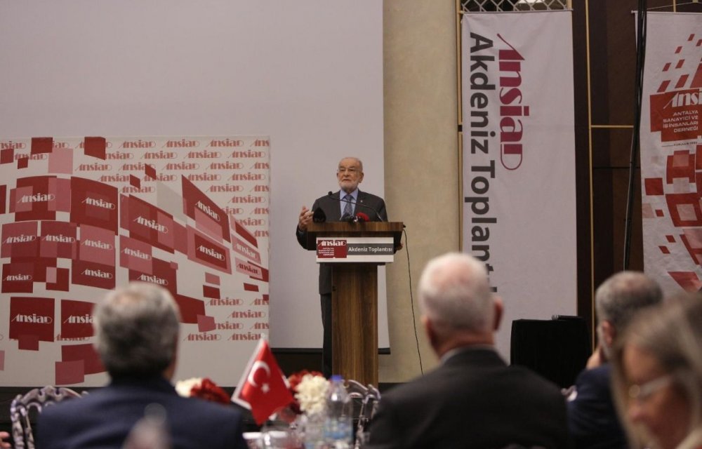 Saadet Partisi Genel Başkanı Temel Karamollaoğlu: Toplu kalkınma olmaz ise ayağa kalkamayız