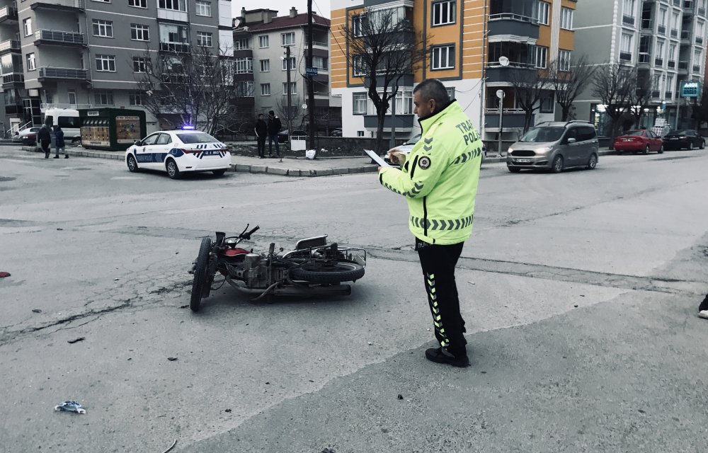 Akşehir'de trafik kazasında 1 kişi yaralandı