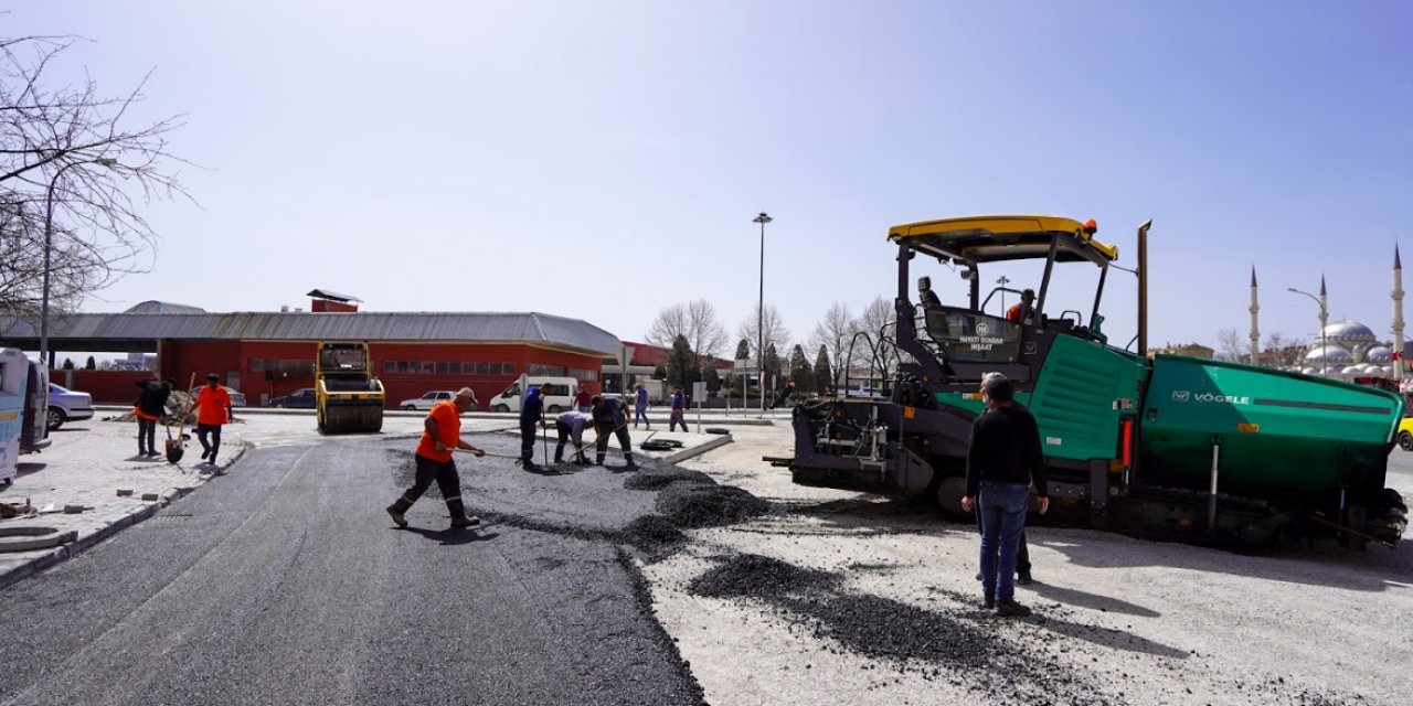 Selçuklu belediyesi  asfalt sezonunu açtı