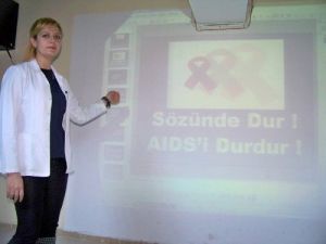 Hassa’da Öğrencilere Aıds Anlatıldı