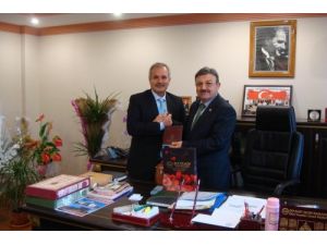 Başkan Özgan, Müftü Başoğlu’nu Ziyaret Etti