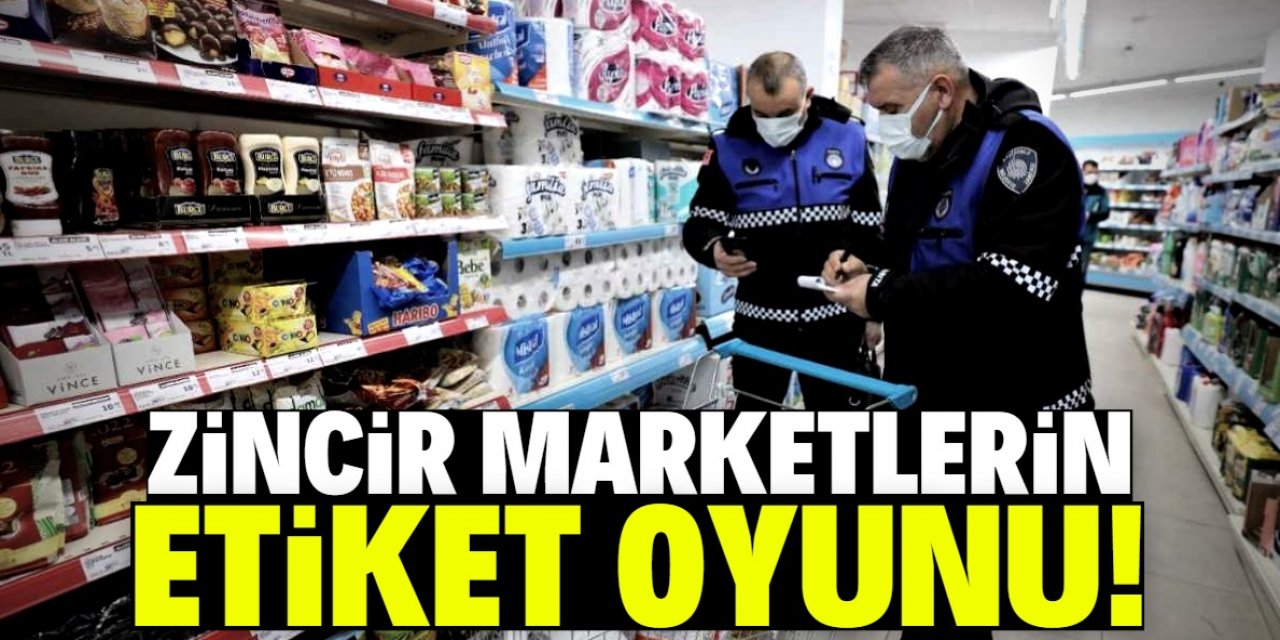 Zincir marketlerde etiket ile kasadaki fiyat uyuşmadı!