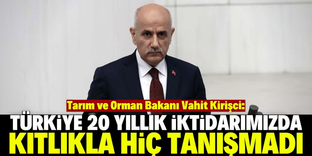 Vahit Kirişci: Türkiye'de aç ve açıkta hiç kimse yok