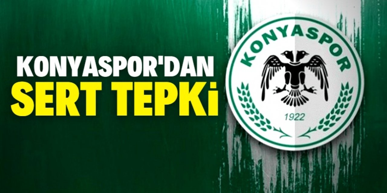 Konyaspor'dan Çaykur Rizespor maçının hakemine tepki
