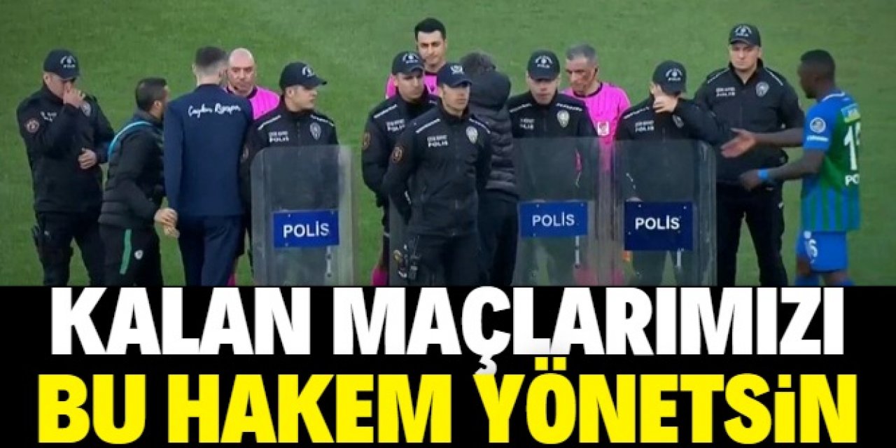 Tüm maçlarımızı Ali Şansalan yönetsin 