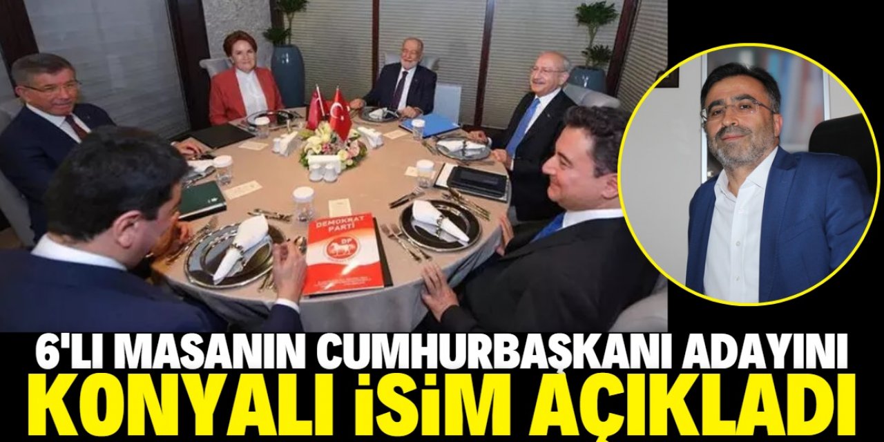 Konyalı isim Cumhurbaşkanı adayı oluyor