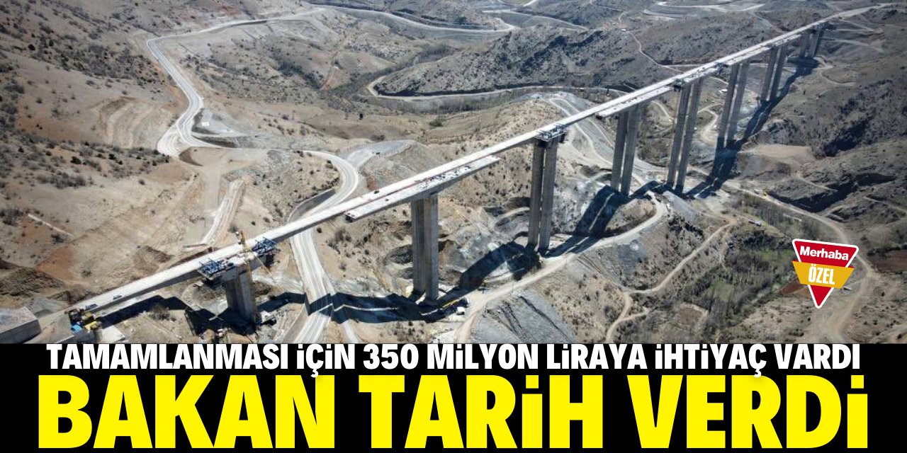 Konya Eğiste Viyadüğü bu tarihte hizmete açılıyor