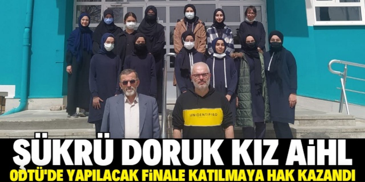 Şükrü Doruk Kız AİHL Konya birincisi oldu