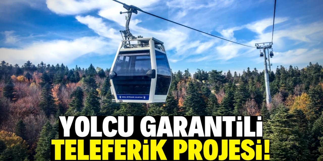 140 bin yolcu garantili teleferik ihalesi!