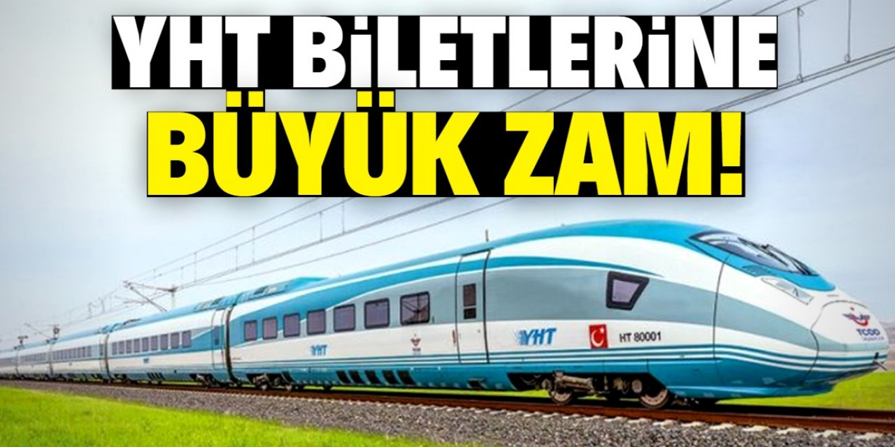 Konya-İstanbul YHT biletlerine bir zam daha geldi!