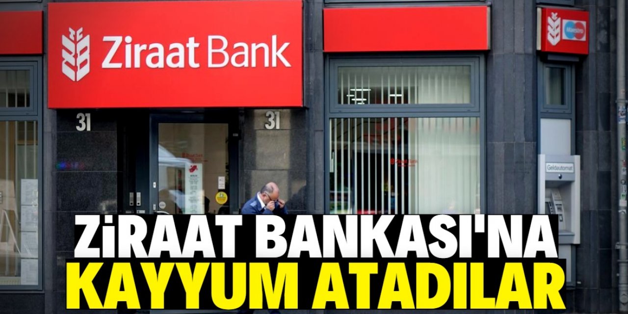 Ziraat Bankası'na kayyum atadılar!