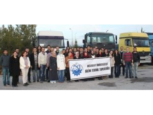 Asü Bilim Teknik Topluluğu, Mercedes-benz Aksaray Kamyon Fabrikası Ziyaret Etti.