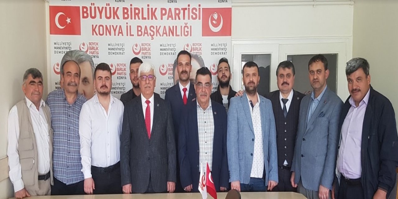 BBP Konya Teşkilatı üyeleri bayramlaştı