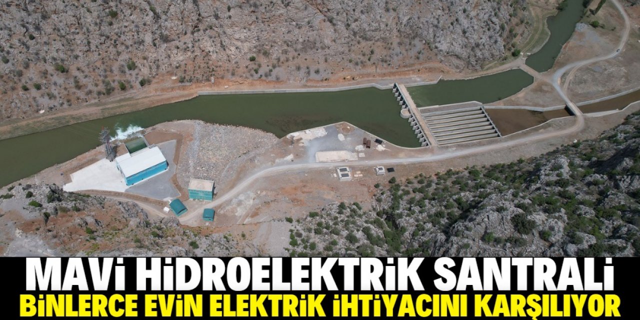 Konya'da sudan 25 bin konuta yetecek elektrik üretilecek