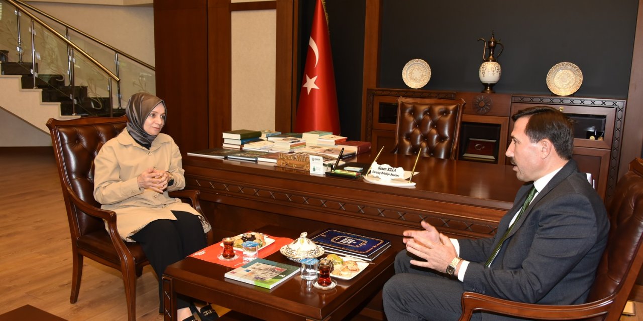 AK Parti Genel Başkan Yardımcısı Usta'dan Başkan Kılca'ya ziyaret