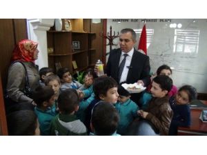 Öğrenciler Emniyet Müdürlüğü'nü Gezdi