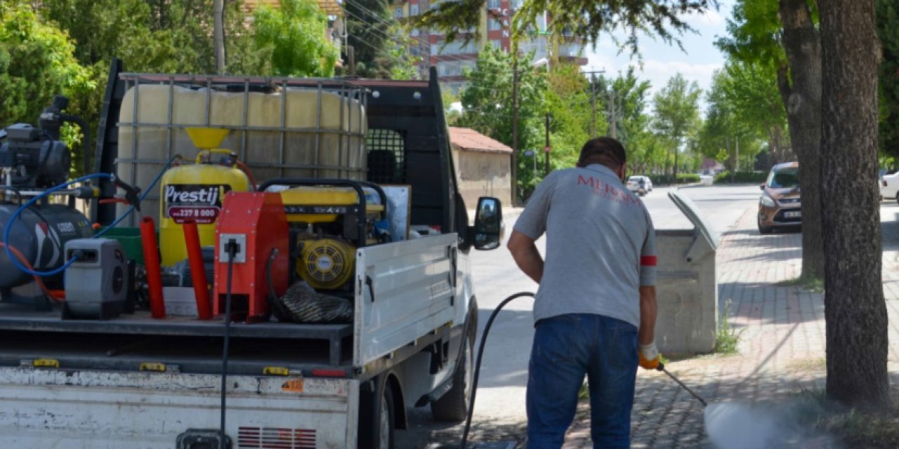 Meram’da bahar temizliği başladı