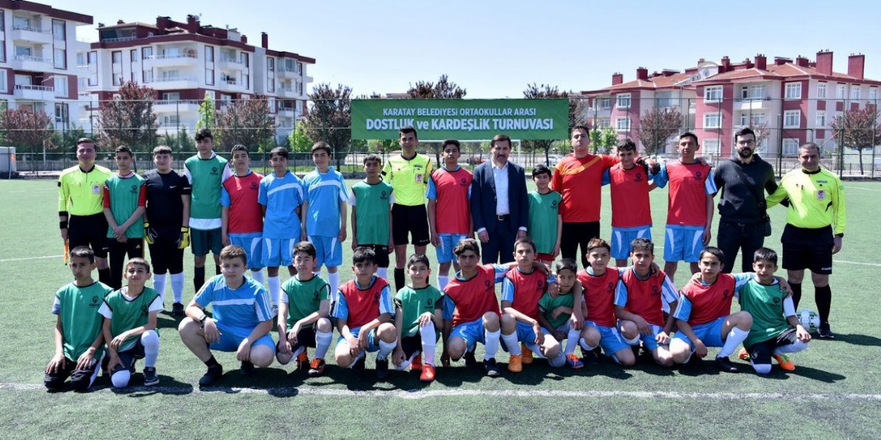 Karatay’da “Kardeşlik Futbol Turnuvası” başladı  
