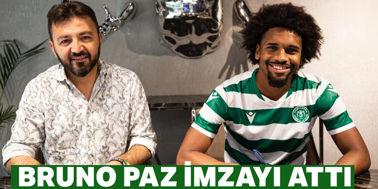 Bruno Paz ile 2+1 yıllık sözleşme imzalandı