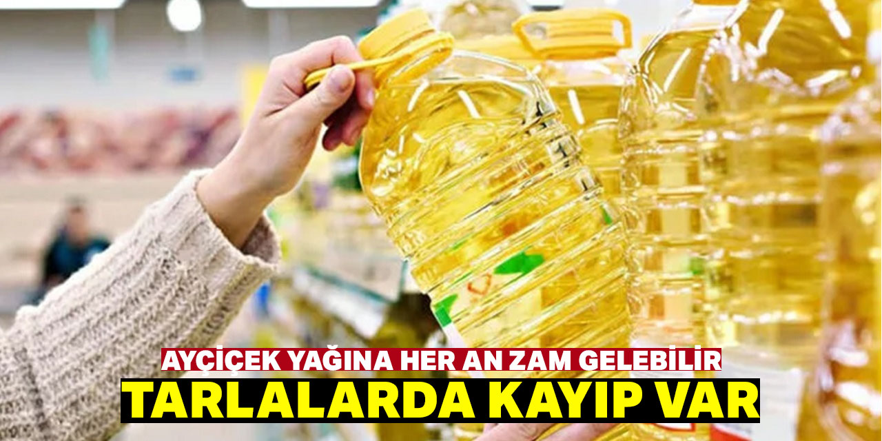 Ayçiçek yağına her an zam gelebilir