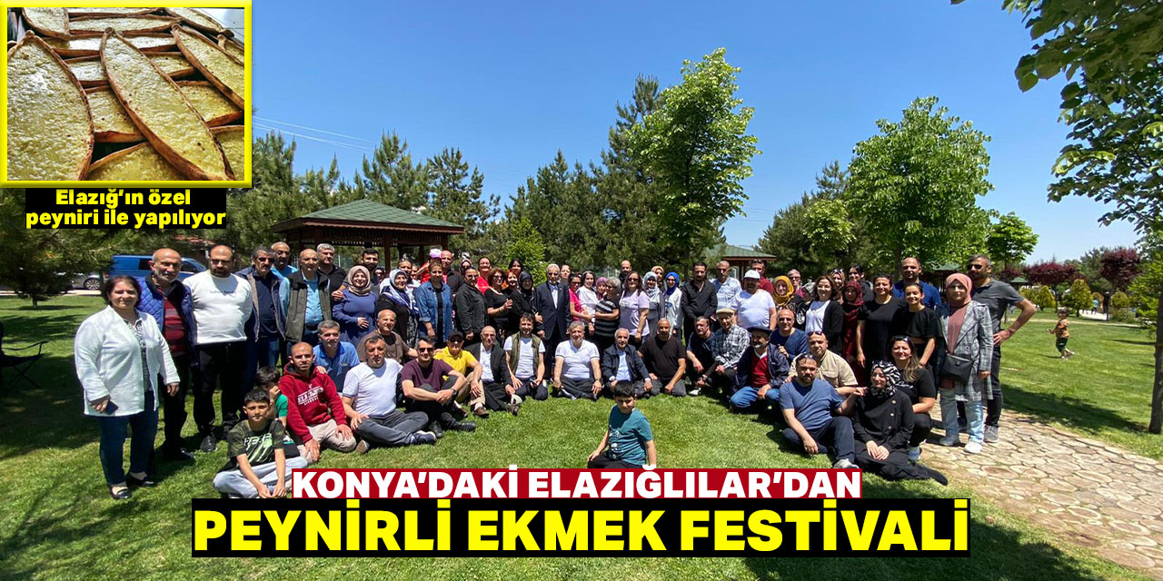 Elazığlılar “Peynirli Ekmek" festivalinde buluştu