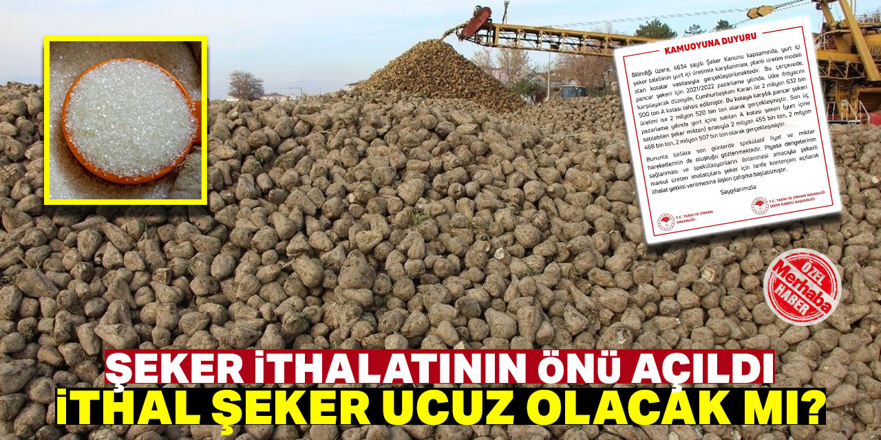 İthalat çözüm değil