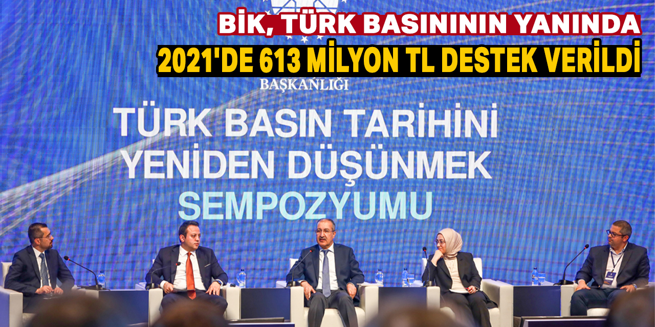 2021'de 613 Milyon TL  destek verildi