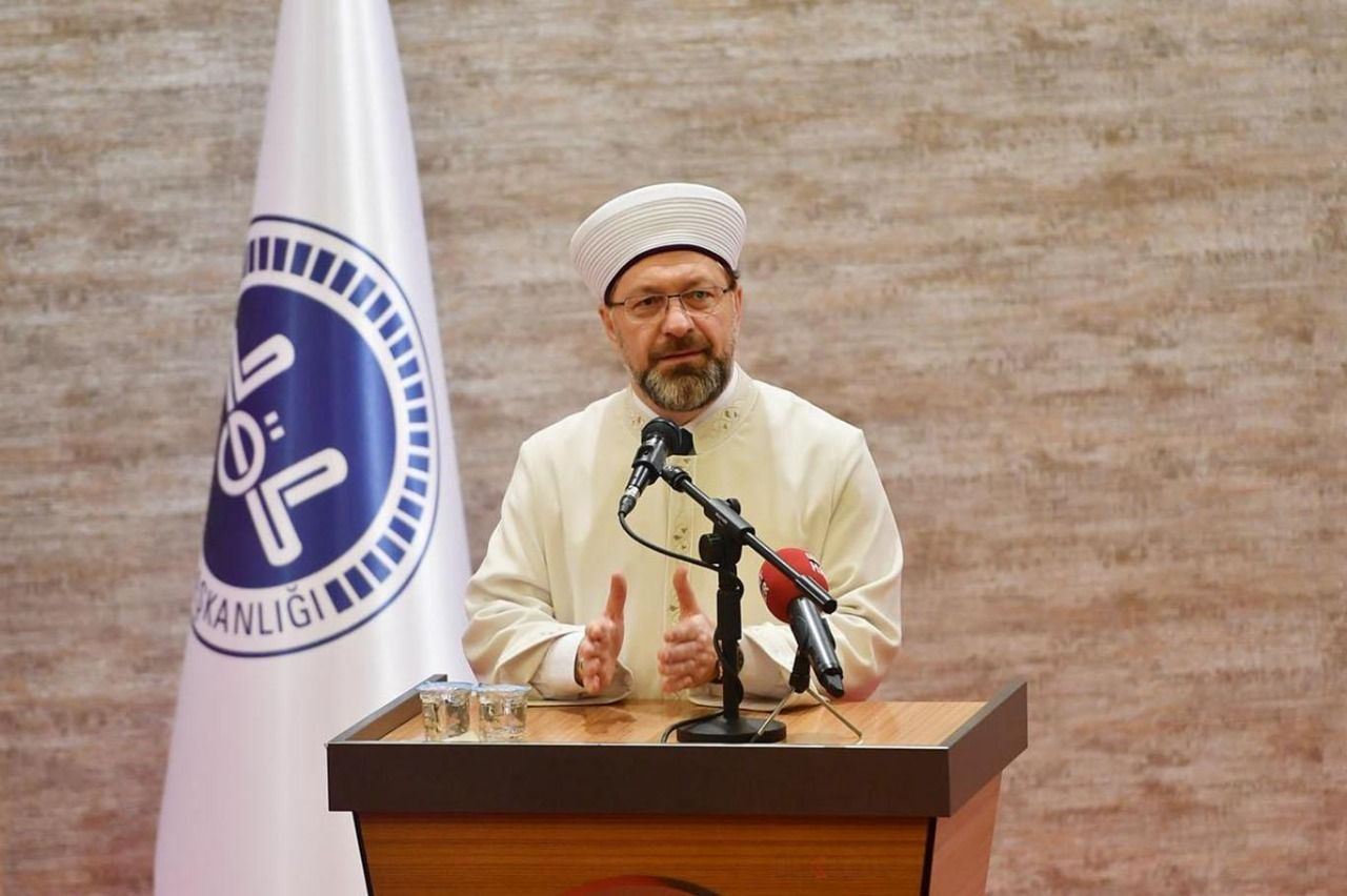 Diyanet İşleri Başkanı Erbaş: Hayatımızı Kur'an'a göre tanzim edeceğiz