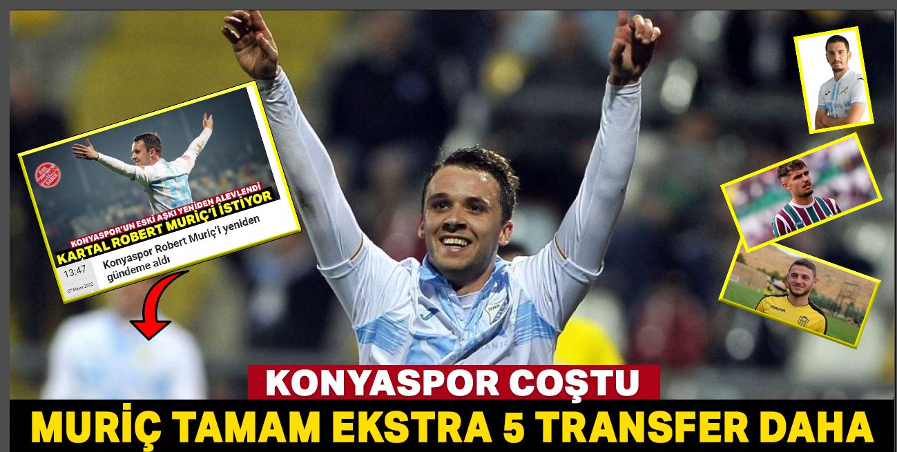 Konyaspor’da 5 transfer birden 