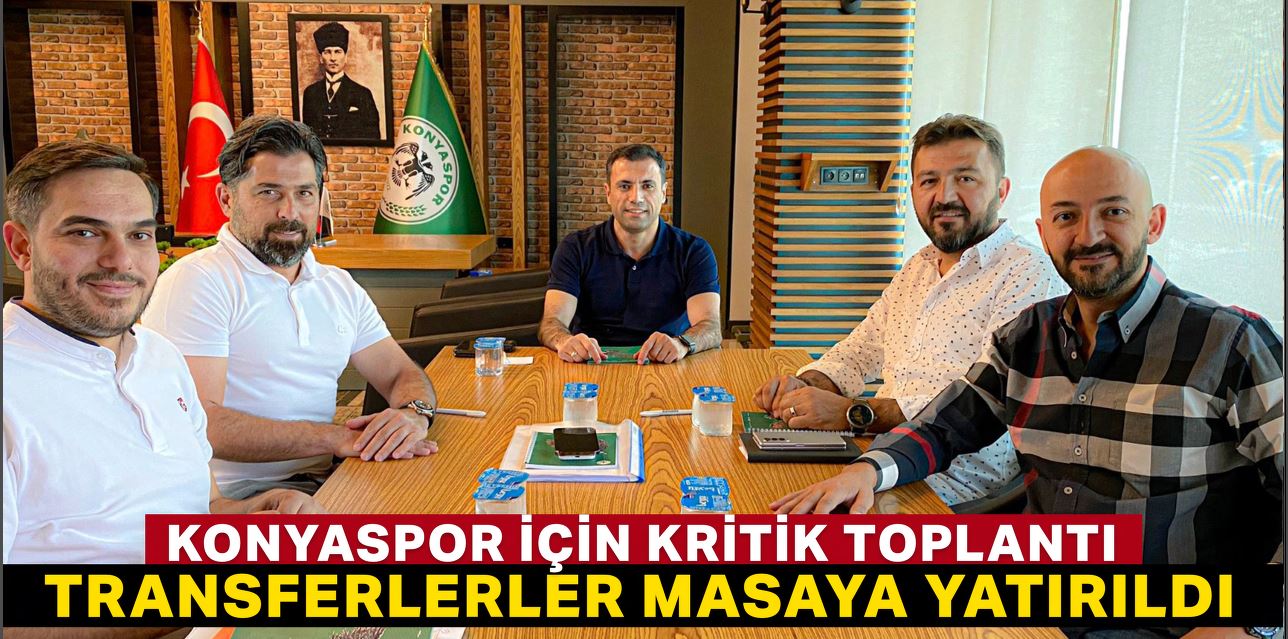Konyaspor'da transferler değerlendirildi